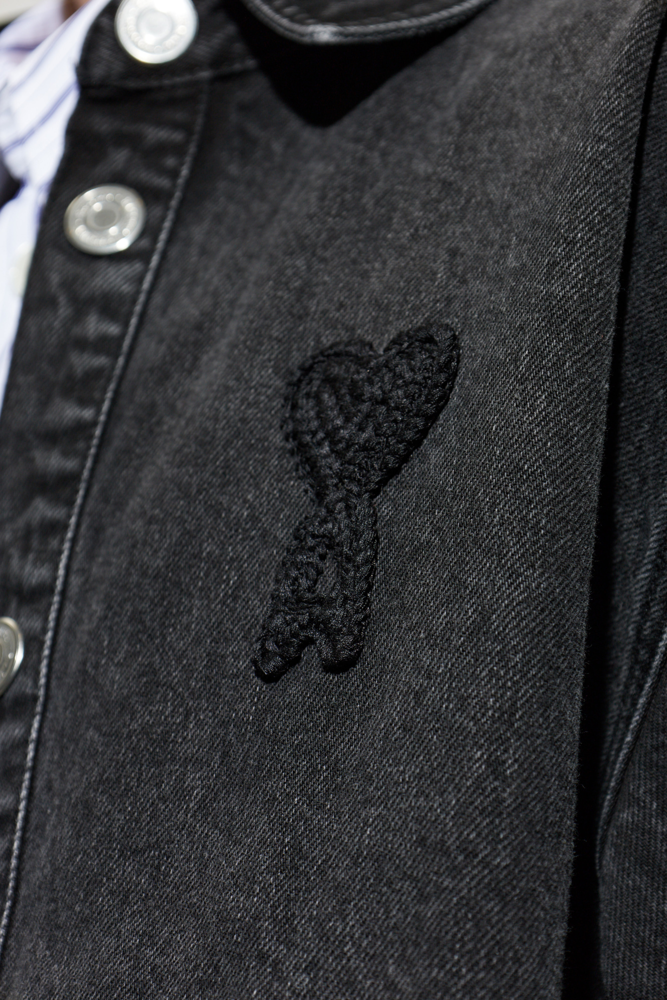 Ami Alexandre Mattiussi 'Oversize' denim jacket | Men's | Vitkac